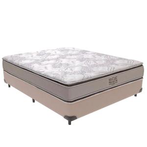 Cama Box Casal e Colchão Four Season Molas V-tech