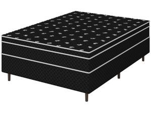 Cama Box Conjugada Casal Umaflex de Espuma 138x52x188cm Carol