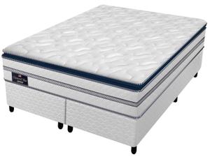 Cama Box King (Box + Colchão) Gazin de Mola