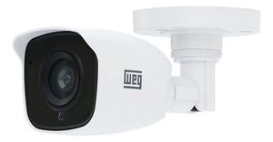 Câmera Segurança Analógica Ip Bullet Weg Wcam Branco HD720P