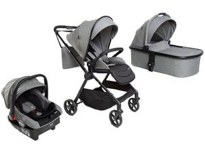 Carrinho de Bebê com Moisés e Bebê Conforto 5 em 1 Safety 1st