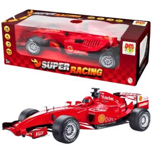 Carro de Brinquedo Fórmula 1 Vermeho com Fricção Luz e Som