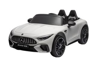 Carro Elétrico Infantil Branco Mercedes