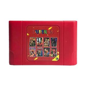 Cartucho De Jogo 340 Em 1 Super64 N64 16G Para Console De Videogame Nintendo 64