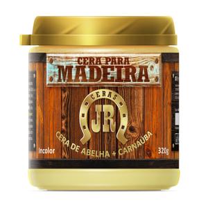 Cera para Madeira JR 320g - Móveis - Madeira de demolição