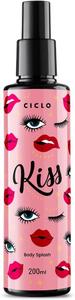 Ciclo Cosméticos Body Splash Kiss 200Ml