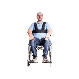 Cinto de segurança ajustavel p/cadeira 3523 ortho g/gg preto