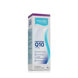 Coenzima Q10 Líquida 100% Natural Zero Açúcares 15ml Equaliv