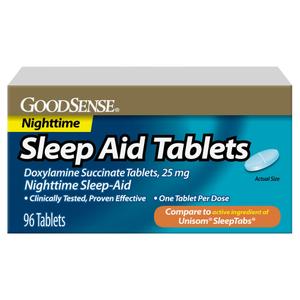 Comprimidos para dormir GoodSense Doxilamina 25 mg