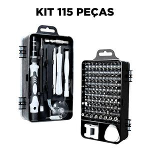 Conjunto de 115 Ferramentas de Alta Qualidade