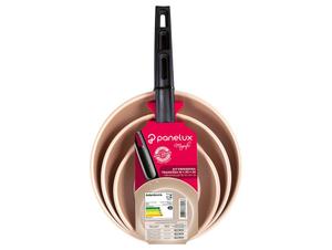 Conjunto de Frigideiras Antiaderente Panelux Magnific Cereja 3 Peças