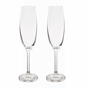 Conjunto de Taças de Champanhe de Cristal Bohemia Gastro Colibri Cristal 2 peças 220/4S032-2pç