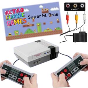 Console de Jogos Retrô GameNext Classic Mini com 620 Jogos e Controle Duplo