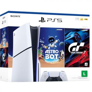 Console PlayStation 5 1TB Astro Bot e Gran Turismo 7 Sony
