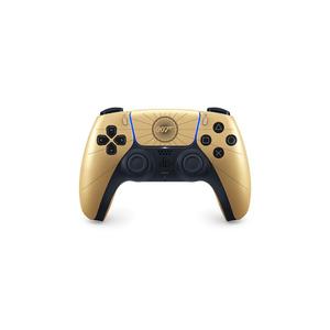 Controle Sem Fio Sony DualSense, Edição Limitada 007 First Light, PlayStation 5, Bluetooth, com Feedback Háptico, Preto e Dourado - 1000052026