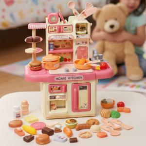 Cozinha De Brinquedo Mini Chef Com Acessórios Luz e Água