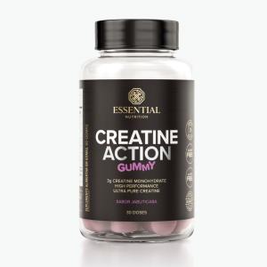 Creatina Action Gummy Essential Nutrition - 60 gomas