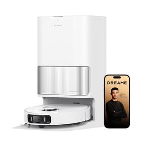 DREAME L40 Ultra AE Robô Aspirador e Mopa, Sucção 19.000Pa, Caixa de Poeira Autoesvaziável, Mopa Flexível com Lavagem Automática 74C
