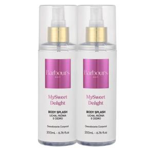 Dupla Body Splash Delight Barbours Beauty 200ml Perfume Feminino