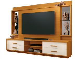 Estante Home para TV até 75” 4 Gavetas EDN Móveis Len