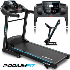 Esteira Eletrica Podiumfit X300 - Silenciosa - Dobrável - 12 km/h - 2.0 HPM
