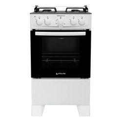 Fogão 4 Bocas Atlas Mônaco Plus Branco com Mesa Inox e Acendimento Automático Branco Bivolt