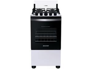 Fogão 4 Bocas Brastemp Branco BFO4NBB