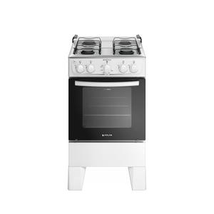 Fogão 4 Bocas Com Mesa Inox Atlas Milão Plus Bivolt