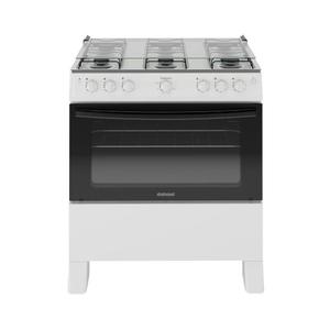 Fogão Itatiaia Star New Piso 6 Bocas Branco Mesa de Inox Bivolt 3700000473