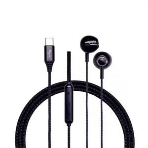 Fone de ouvido auricular com microfone USB-C Preto F11P - Lity