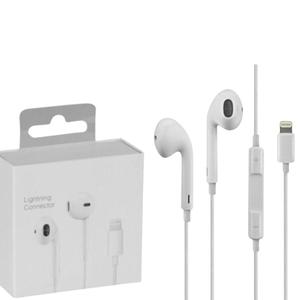 Fone de Ouvido com Fio Lightning Compatível com iPhone 7 8 X XS SR 11 12 13 14 Pro Max