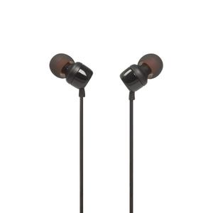 Fone de Ouvido Intra-Auricular JBL Tune 110, com Fio e Microfone, Pure Bass, Preto - JBLT110BLKE