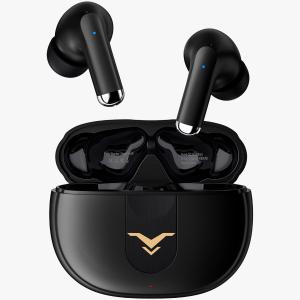 Fone de Ouvido Sem Fio StageSound Hero6 ANC TWS com Cancelamento Ativo , fone sem fio Bluetooth 5.2 com 4 mic, Toque Inteligente e IPX5 Para Academia