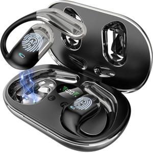 Fone de Ouvido Tradutor IA Simultâneo Bluetooth com Tradução em Tempo Real para 144 Idiomas Alta Precisão Ideal para Viagens e Negócios