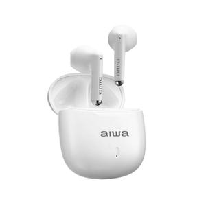 Fone de Ouvido TWS AIWA AWS-EB-05-W, Bluetooth, Estojo de Recarga, Microfone, Branco - AWS-EB-05-W