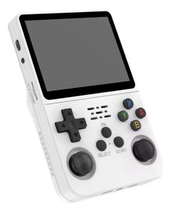 Fone Jogos Premium R36s Console De Jogos Portátil + Película Branco