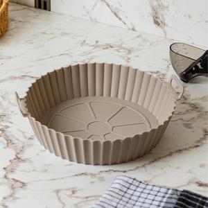 Forma Redonda para Air Fryer 21cm x 6,5cm Bege