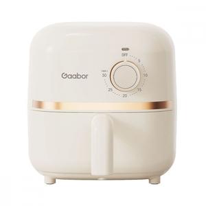 Fritadeira Elétrica Air Fryer Gaabor Pocket Sem Óleo 1,4L 900W 220V Branca