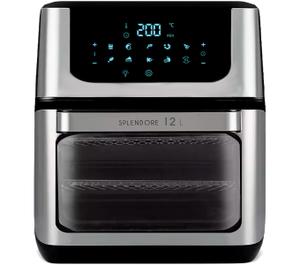Fritadeira Elétrica Veronna Forno Oven 12l Preto Inox 127v