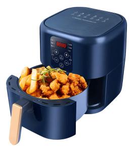 Fritadeira Sem Óleo Air Fryer 6l 1400w Facilita Fry Azul