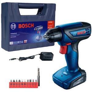 Furadeira parafusadeira sem fio de 6mm Bosch GSR 1000 SMART 12V Com Maleta 110V/220V