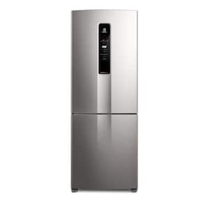 Geladeira Electrolux Frost Free Inverter 490L Experience Inverse cor Inox Look (IB51S)