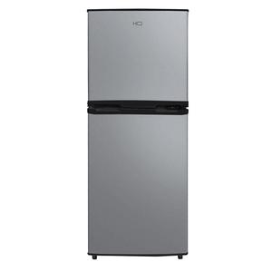 Geladeira Refrigerador Compacto HQ 140L Duplex Defrost, Baixo Consumo A+++ Preto/Cinza HQ-140RDF