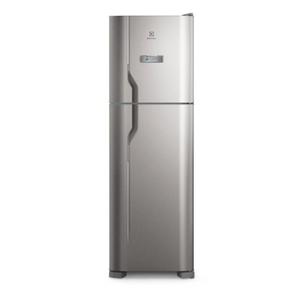 Geladeira/Refrigerador Electrolux Frost Free 400L Turbo Congelamento Duplex Cor Inox DFX44
