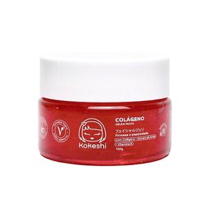Geleia Hidratante Facial de Colágeno Pele Firme 100g Kokeshi