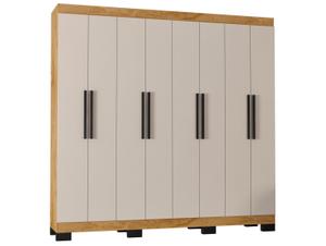 Guarda-roupa Casal 4 Gavetas 8 Portas Araplac Arouca