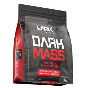 Hipercalórico Dark Mass 3kg  Whey Protein  Creatina  Albumina  Waxy Maize  Zero Gordura  Ganho de Massa Muscular