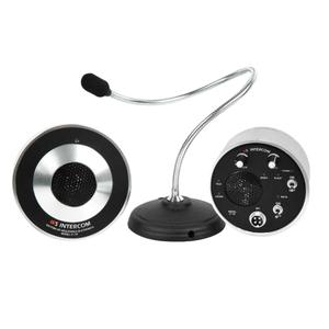 Intercomunicador Pedestal Para Vidro WS IT/07 - Ideal Para Casas Lotéricas e Guichês de Atendimento
