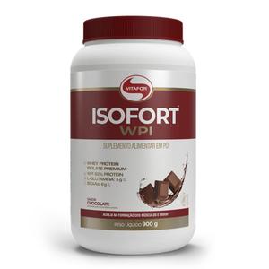 Iso Whey protein isolado Isofort 900g Vitafor