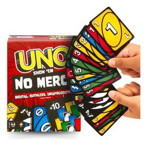 Jogo De Cartas Uno Show No Mercy Sem Piedade Preto Copag